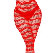 Body Para Mujer Entero Entrepierna Abierta Red
