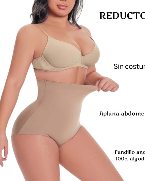Faja Modeladora Reductora Seamless Mujer Levanta Cola